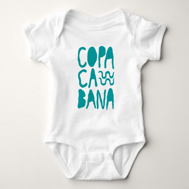 Copacabana RJ Baby Bodysuit (Front)