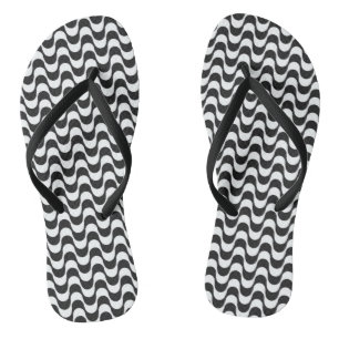 Copacabana sidewalk pattern jandals