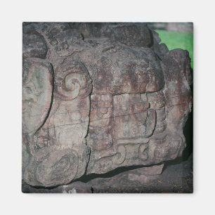 Copan Honduras Mayan Ruins Colour Photo Designed Magnet