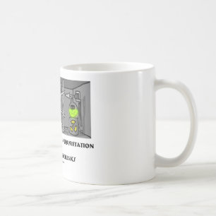 Copanhagen Interpretation Of Quantum Mechanics Coffee Mug