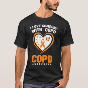COPD Awareness   I Love Someone With COPD Awarenes T-Shirt