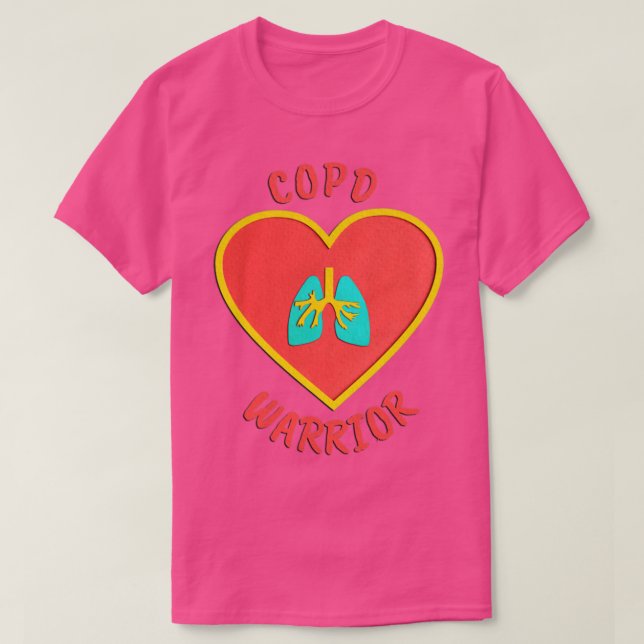Copd Awareness T-Shirt (Design Front)