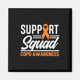 Copd Warrior Support Squad Copd Awareness Magnet