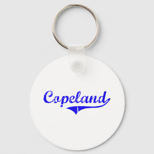 Copeland Surname Classic Style Key Ring