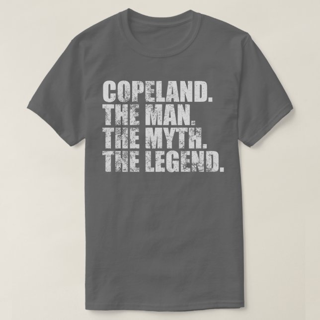 CopelandCopeland Family name Copeland last Name Co T-Shirt (Design Front)