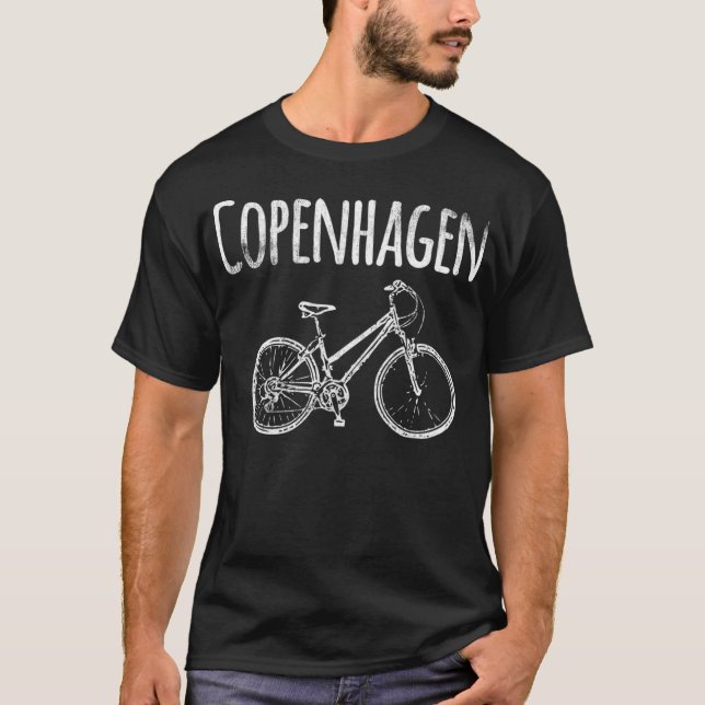Copenhagen Bicycle T-Shirt (Front)