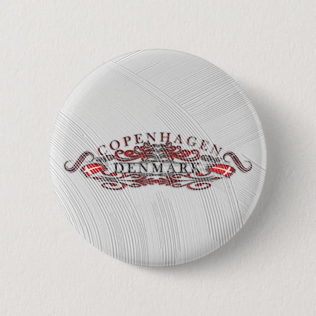 Copenhagen Calling 6 Cm Round Badge (Front)