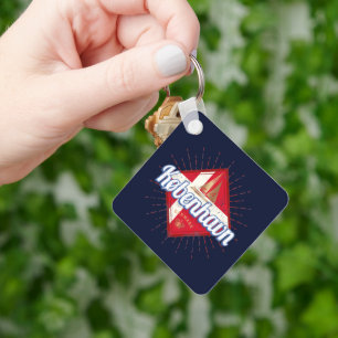 Copenhagen Capital Denmark Retro Sailing Ship Key Ring