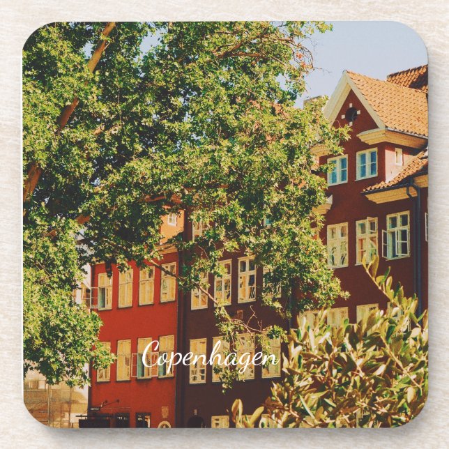 Copenhagen cityscape - Denmark Coaster (Front)