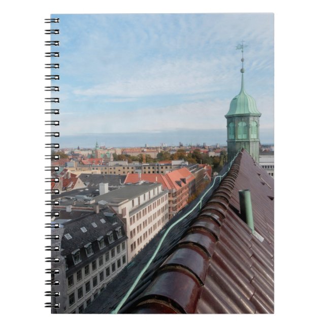 Copenhagen Cityscape Notebook (Front)