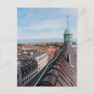Copenhagen Cityscape Postcard
