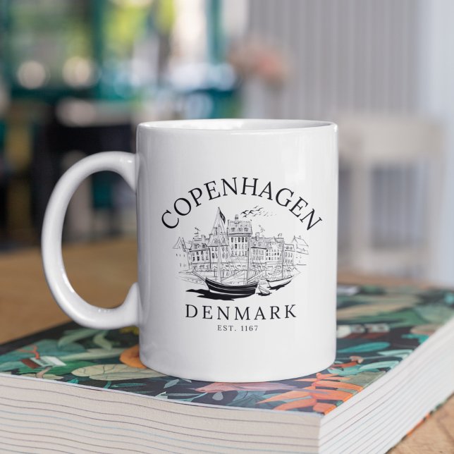 Copenhagen Denmark Landscape Coffee Mug (Creator Uploaded)