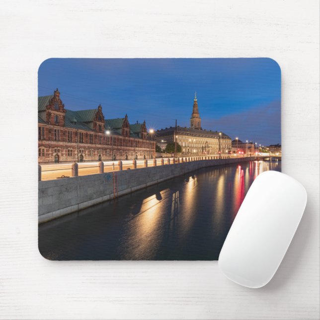 Copenhagen Denmark Mouse Pad (With Mouse)