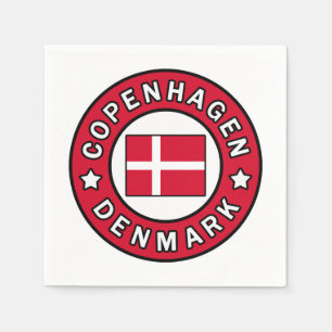 Copenhagen Denmark Napkin