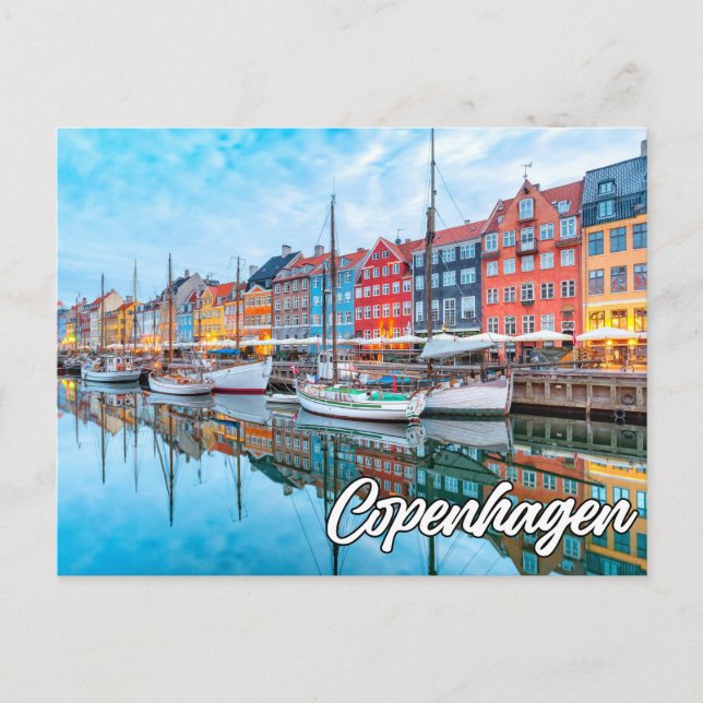 Copenhagen, Denmark Postcard (Front)