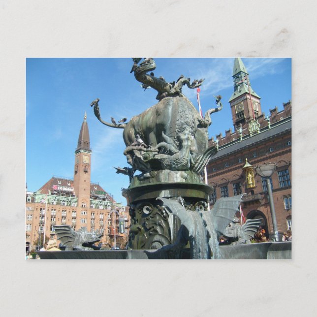 Copenhagen, Denmark Postcard (Front)