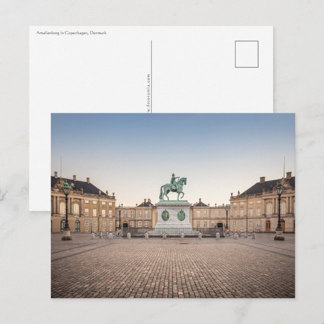 Copenhagen Denmark Postcard (Front/Back)