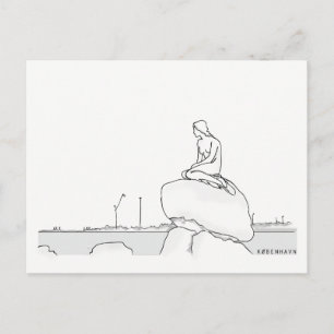 Copenhagen Denmark Postcard