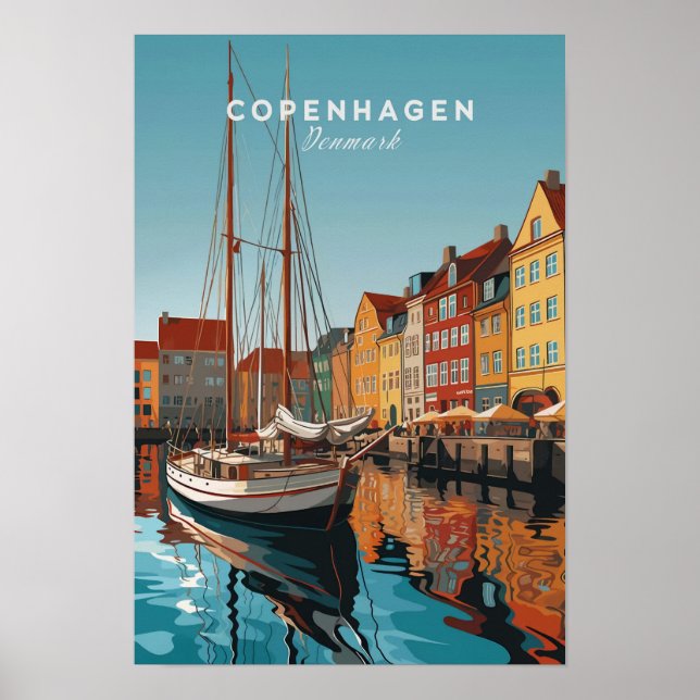Copenhagen, Denmark Poster (Front)