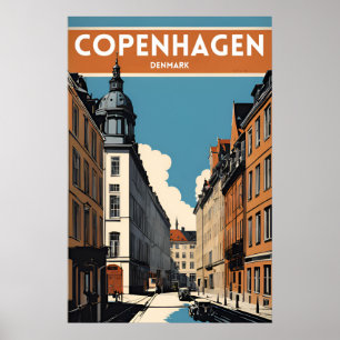 Copenhagen Denmark Poster