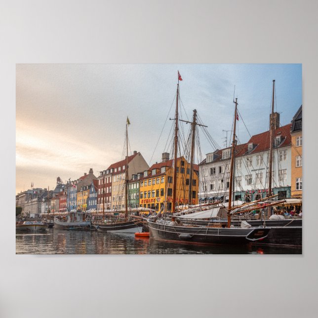 Copenhagen Denmark Poster (Front)