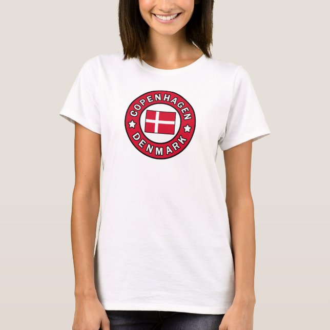Copenhagen Denmark T-Shirt (Front)