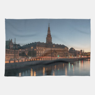 Copenhagen Denmark Tea Towel