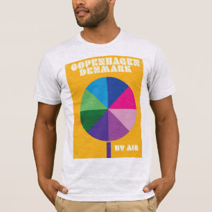 Copenhagen, Denmark vintage travel poster T-Shirt