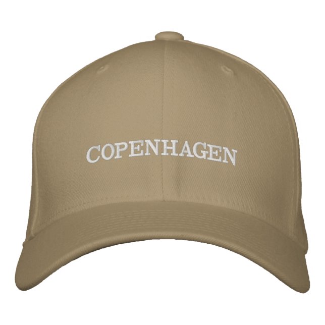 COPENHAGEN EMBROIDERED HAT (Front)