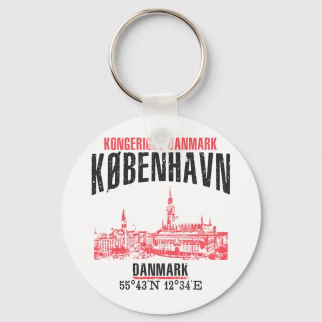 Copenhagen Key Ring (Front)