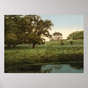 Copenhagen - Klampenborg Hermitage with Park Poster