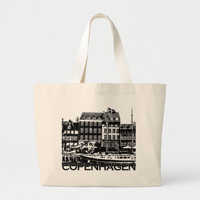Copenhagen Large Tote Bag (Front)