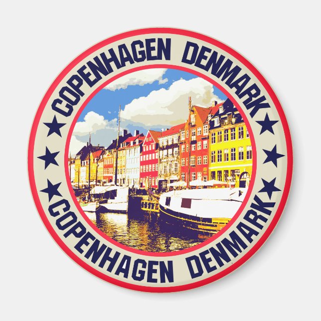Copenhagen                                         magnet (Front)
