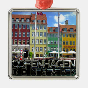 Copenhagen Metal Tree Decoration