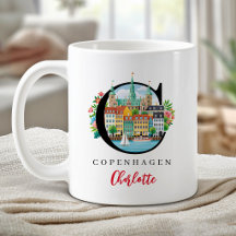 Copenhagen Monogram Letter C Personalised Gift