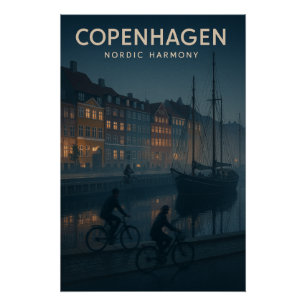 COPENHAGEN — NORDIC HARMONY POSTER