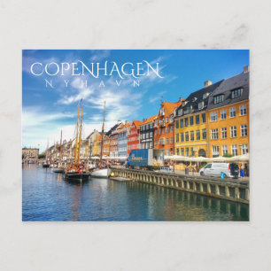 Copenhagen, Nyhavn Postcard