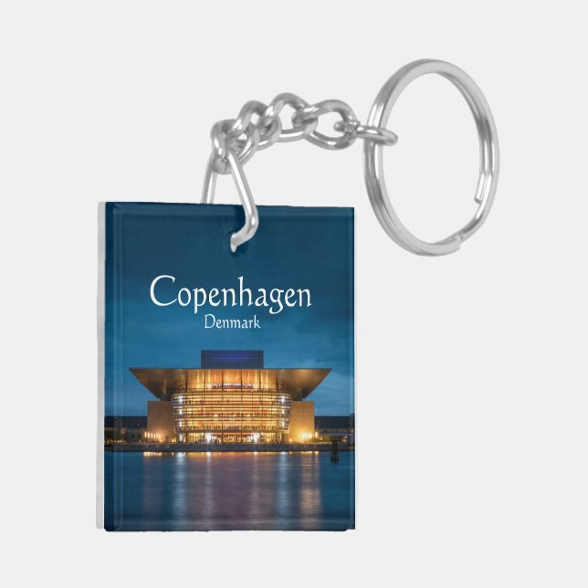 Copenhagen Opera House Key Ring (Back Left)