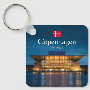 Copenhagen Opera House Key Ring