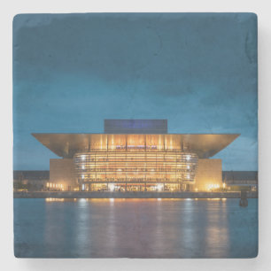 Copenhagen Opera House Stone Coaster