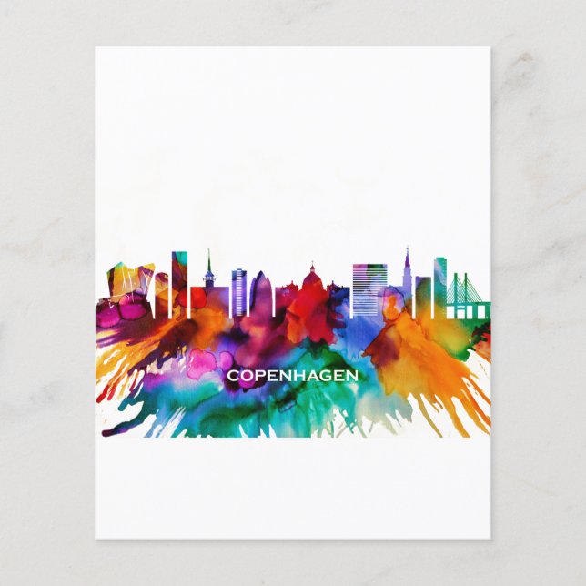 Copenhagen Skyline Flyer (Front)