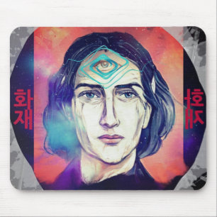 Copernicus a Fire Elf High Weirdness Mouse Pad