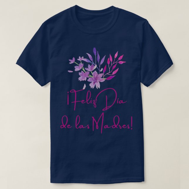 Copia de Happy mothers day we love you mom  T-Shirt (Design Front)