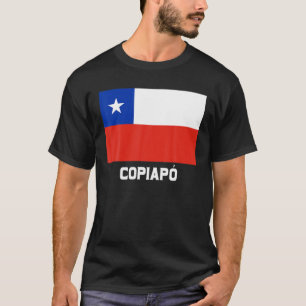 Copiapo Republica Chile Flag Emblem Escudo Bandera T-Shirt