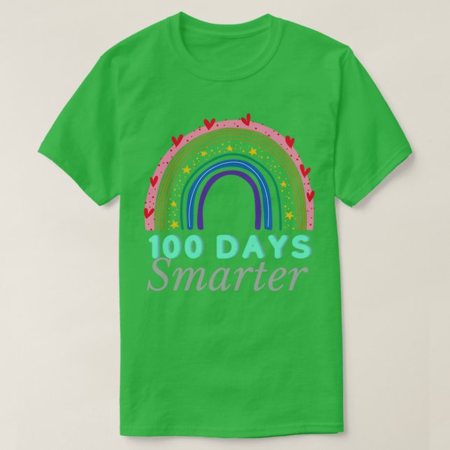 Copie de Copie de 100 Days Smarter T-Shirt (Design Front)