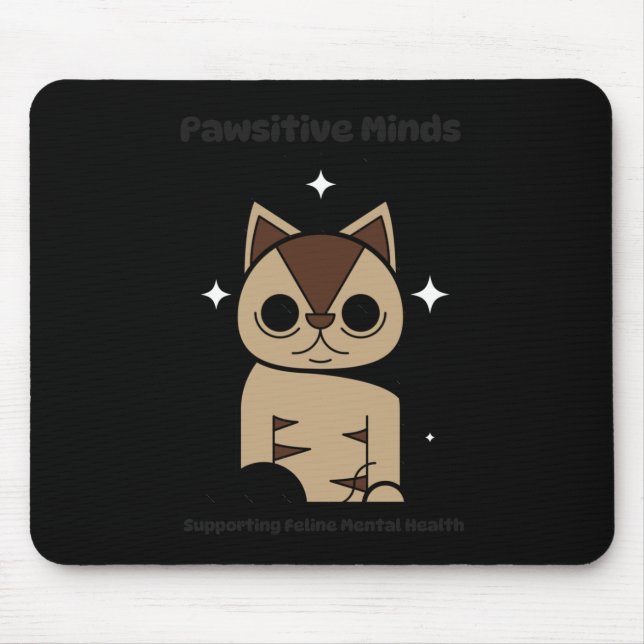 Copie De Meow Wellness S Sticker  Mouse Pad (Front)