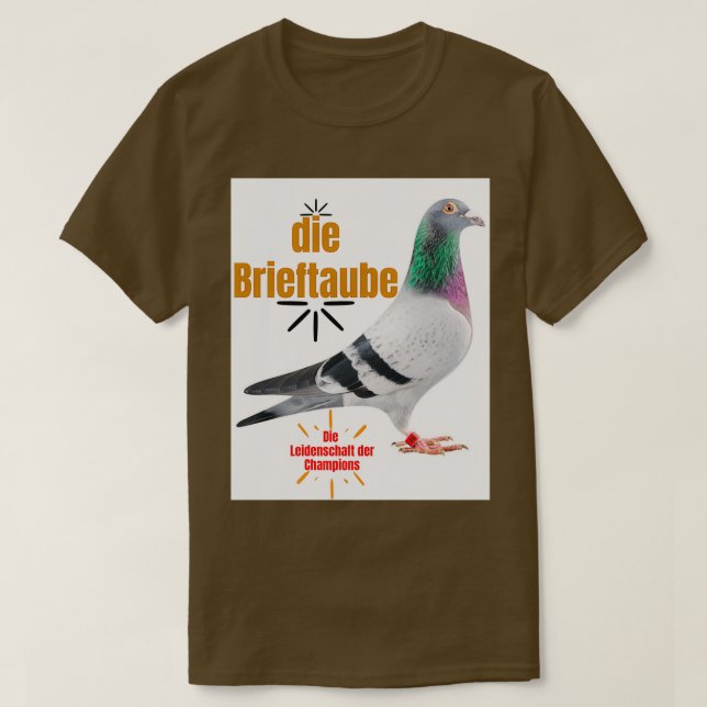 Copie de The carrier pigeon T-Shirt (Design Front)