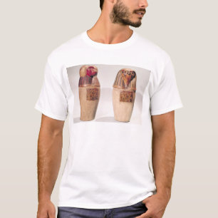 Copies of two New Kingdom canopic jars T-Shirt