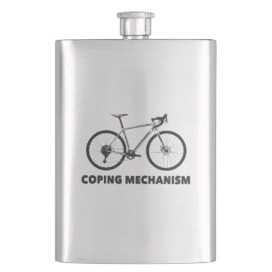 Coping Mechanism Bike Hip Flask