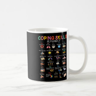 Coping Skills Alphabet Mental Health Awareness _1 Coffee Mug